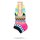 Unabux sneaker low-cut-socks double pack PERU, sneaker low-cut-socks with Inka design multicolors