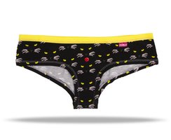 Unabux Hipster Maria, blue white striped with pink seam