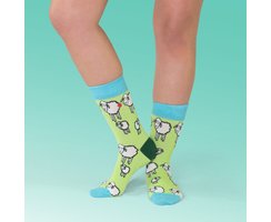 Unabux Socke - MY LOVE, dunkelblau mit roten Herzen