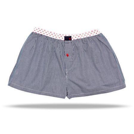 Unabux Boxershorts LORD HENRY, blau weiss gestreifte...