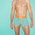 Unabux Briefs Twain, yellow blue checkered with orange seam